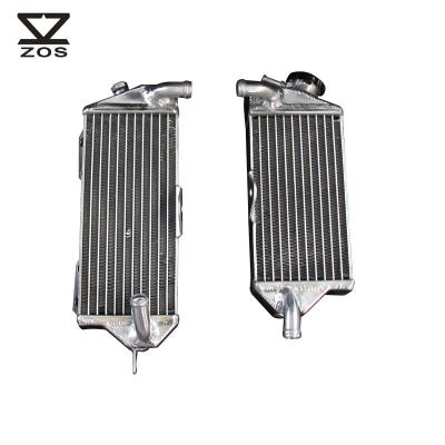 China Aluminum 2-Row/Core ATV Aluminum Radiator For Kawasaki KX500 KX 500 1988-2004 for sale