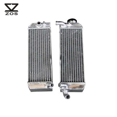 China Small Aluminum Radiator 2-Row/Core ATV Aluminum Radiator For Honda XR650R 00-07 A Pair for sale