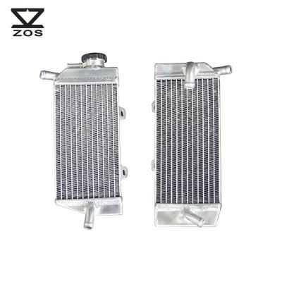 China Aluminum all aluminum radiator 2-Row/Core motorcycel radiator for Honda CRF450 CRF450R 2005 2006 2007 2008 for sale