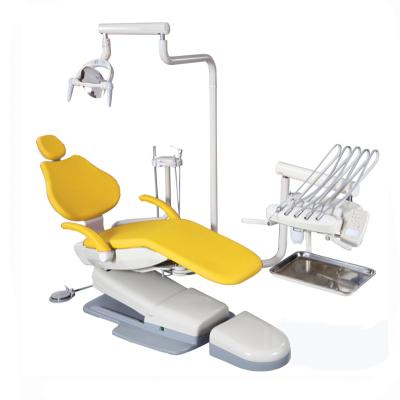 China Fashionable Hot Sale SL-8500 ISO CE Approved American Style Top Mounted Dental Chair Without Box for sale