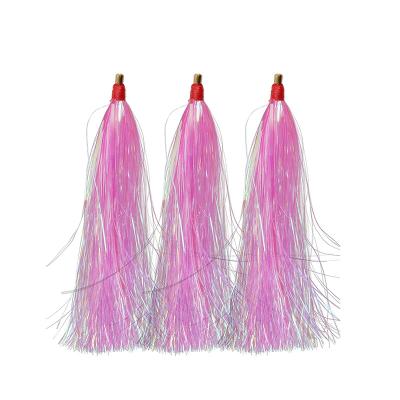 China Plastic Wholesale bucktail rigs mylar slider flash teasers for sale