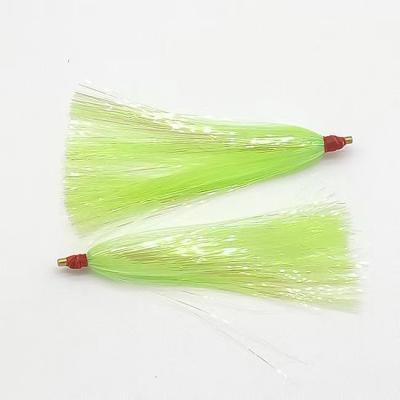 China Plastic Fishing tackle bucktail teaser mylar flash teaser fishing lure for sale