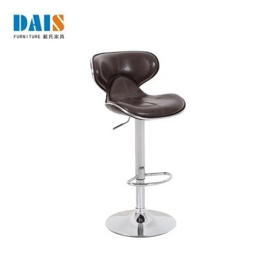 China Wholesale Leather Rustic Barstool Barstool Umpire Chair Wooden Fashionable Bar Stool for sale