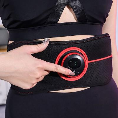 China Body Belt Waist EMS ab Stimulator EMS Massage Portable Electric Slimming Belt Low Frequency Electric Body Belt for sale