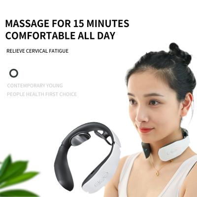 China 2021 Pulse Cordless Massager Masajeador De Cuello Neck Neck Massagers for Neck and Back Neck Massager for sale