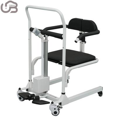 China Hospital UZ-YW01 Electric Patient Medical Transfer Lifting Shift Chair Elderly Patient Mover Transfer Lift Chair Toilet Wheelchair for sale