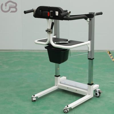 China Hospital Multifunction Lift Patient Transfer Chair for The Disabled and The Elderly aids for Personal Hygiene and for Bathroom wheelchair for sale