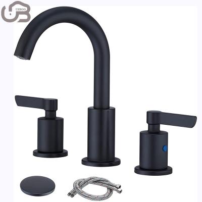 China Thermostatic Faucets Luxury UPC Kitchen Faucet With Hot Cold Water Mixer Matte Black for sale