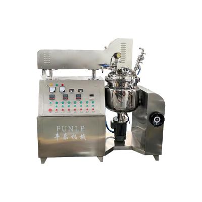 China Cream Liquid Emulsifier Vacuum Homogenizing Vacuum Factory Price High Shear Mixer Homogenizer for sale