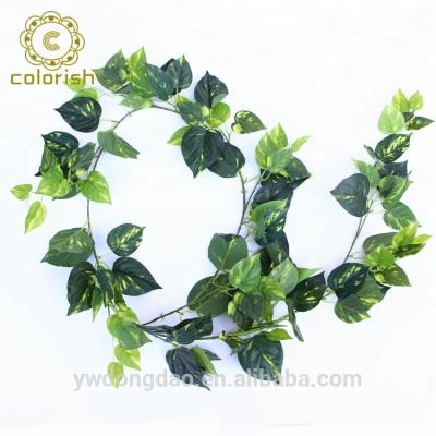 China Decoration For Lobby Decoration Home Wedding High Quality Artificial Ivy Leaves Silk Leaf for sale