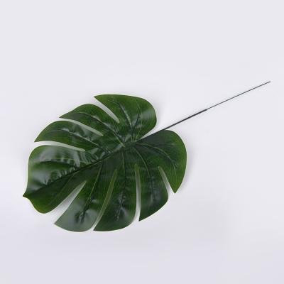 China LW-003 Environmental Friendly Outdoor Garden Decoration No Pattern Wholesale Artificial Leaves for sale