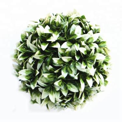 China EW-1020 Wedding Garden Decoration Easily Assembled Topiary Artificial Grass Flower Ball for sale