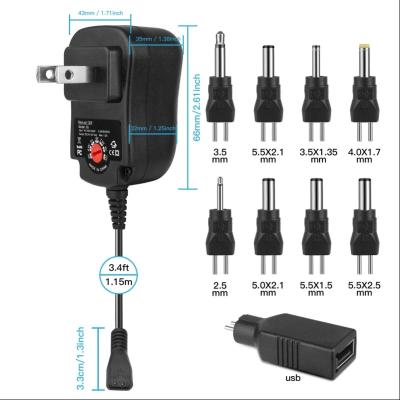 China wall plug in CE GS ETL FCC SAA RCM UKCA 100-240v AC to 2 volt DC power adapter 5 amp 66*43*36mm for sale