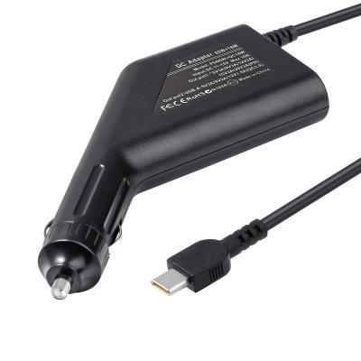 China Laptops Car Laptop Adapter Car Charger With Left Usb 5v 2.1a Car Power Adapter for sale