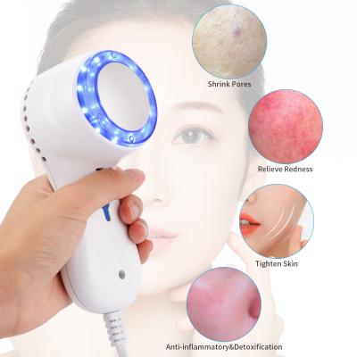 China Pore ​​Shrinking Cold Hammer and Rejuvenation Facial Massager Massage For Face Skin Beauty Machine for sale