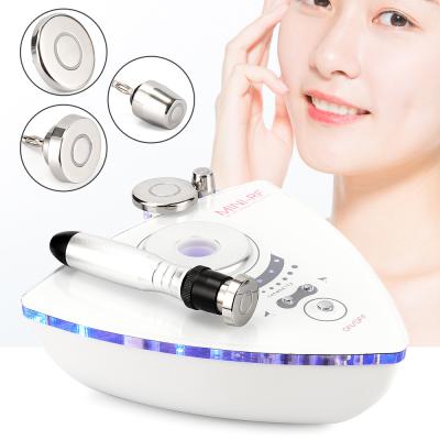 China Mini face lift rf beauty machine beauty salon equipment 3 triangle rf head machine for sale