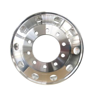 China 22.5*8.25 Trailer Aluminum Alloy Wheel Truck And Lorry High Quality Durable Forging Rims for sale