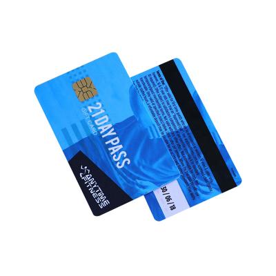 China Club Competitive Price Contact Smart IC Card Membership Card Customized Design for sale