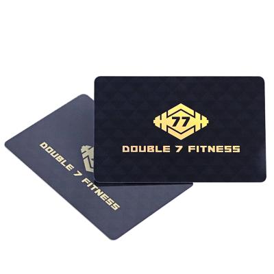 China Custom Hot Stamping Laser Logo NFC Fitness Center Membership Access Control Card RFID Waterproof/Waterproof Free Sample for sale