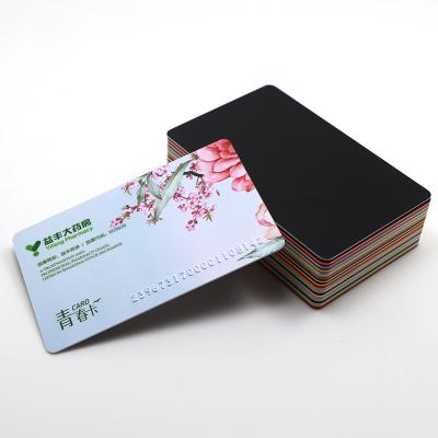 China Full Color Printing Plastic RFID Member ID Smart Card With Magnetic Stripe for sale