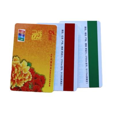 China Member ID Customized Printable PVC Plastic Magnetic Smart Card With Colorful Magnetic Stripe for sale