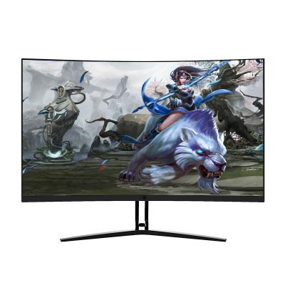 China Odm Monito De 27 Black Custom Curved Warranty OEM Desktop Gaming Monitor Curvo for sale