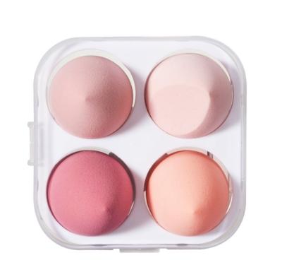 China Makeup Sponges Face Powder Puff Mixed To Sponge Liquid Multicolor Cream And Powder Makeup Sponge Set Of 4 Pieces for sale