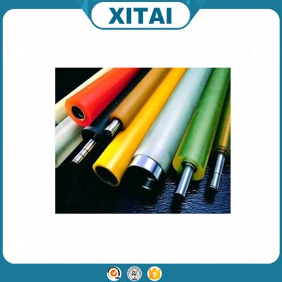 China High Quality Factory Supplied Polyurethane Material 80 Shore A to 75 Shore D pu roller with metal core for sale