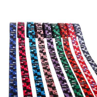 China High tenacity 20mm heat transfer printing high quality military camo webbing ribbon nylon printed belts wholesale for backpack strap for sale