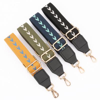 China Fasion 38mm Travel Luggage Bag Suitcase Cover OEM ODM Colorful Heart Shape Shoulder Strap Belt From China Supplier for sale