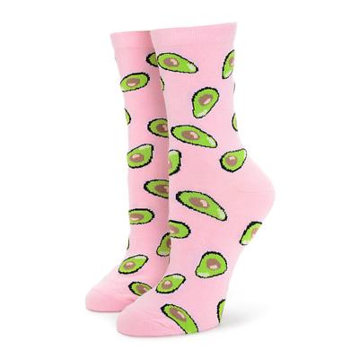 China Wholesale Colorful Happy Avocado QUICK DRY Socks for sale