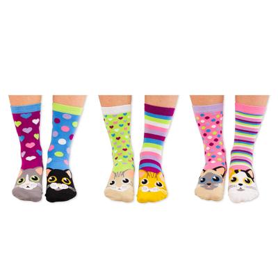 China Little Boys Breathable Custom Cartoon Tube Animal Head Socks for sale