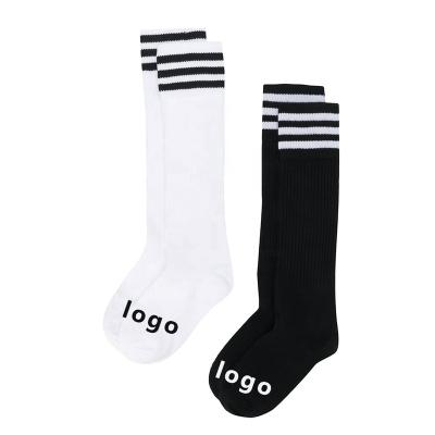 China Logo Socks Custom Young Teen Kid Girls and Boys Breathable Tube Socks for sale