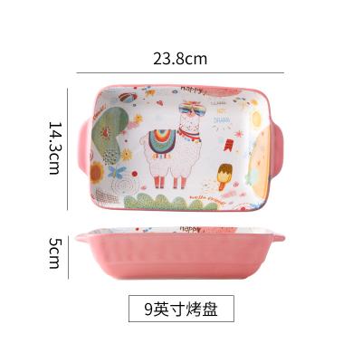 China Cartoon Viable Creative Christmas Ceramic Bowl Cutlery for sale