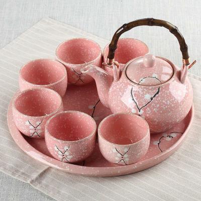 China 2021 Wholesale New Arrival Minimalist Snow Chandelier Tea Set Gift Tea Set for sale