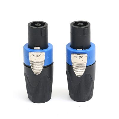 China PA66/Brass/Stainless Steel Electronic connector audio conversion connector long tail plug XLR socket plug converter audio plug for sale