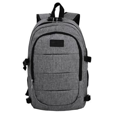 China With USB 15.6 Inch Anti-theft Backpack Business Travel Backpack Water Resistant Promotional Laptop Bag With USB Charging Port And Lock for sale