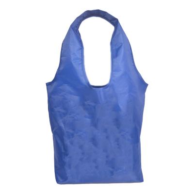 China Hot-selling large capacity foldable shopping bag polyester fabric new reusable shopping bag for sale