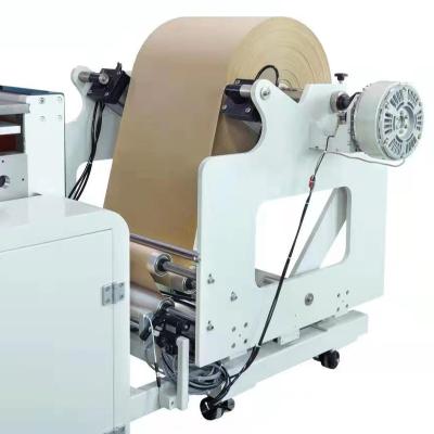 China Building Material Shops Honeycomb Kraft Paper Roll Cutting And Rewinding Machine Brown Paper Punching Machine Brown Paper Wrapping Paper Making Machine for sale