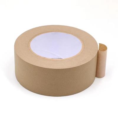 China Heat Resistant Fiberglass Waterproof Paper Tape China Supply Self Adhesive Reinforced Kraft Paper for sale