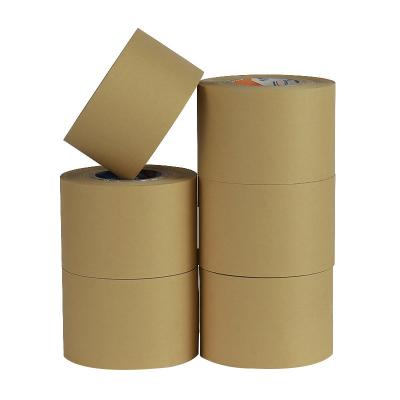 China Custom Logo Printed Box Packing Tape Eco Friendly Waterproof Self Adhesive/Water Activated Gummed Paper Tape Kraft Paper for sale