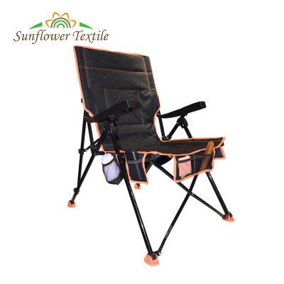 Chine poids léger extérieur de chaise de camping de pliage du fer 600D Oxford de 58x89x100cm à vendre