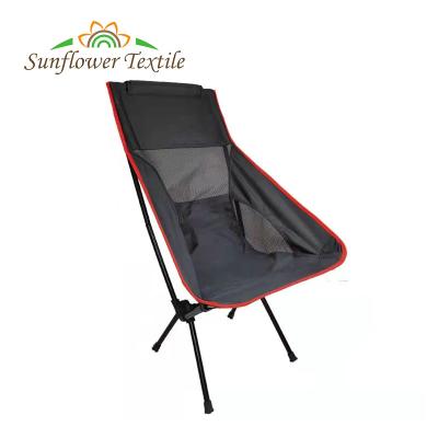 Chine chaises de pêche capitonnées extérieures de petit niveau noir de tissu de 98*57cm Oxford pour pêcher la carpe à vendre