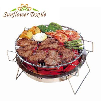 Chine gril de charbon de bois de barbecue d'acier inoxydable de 30x20cm autour de Mini Folding à vendre