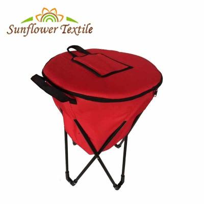 Chine un support plus frais de camping de 44x70cm Oxford de Cookware de camping imperméable portatif de seau à vendre