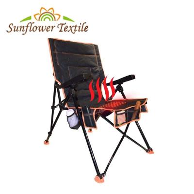 China 58x89x100cm Oxford Cloth Outdoor Folding Heated Chair Camping Fishing Chair for sale