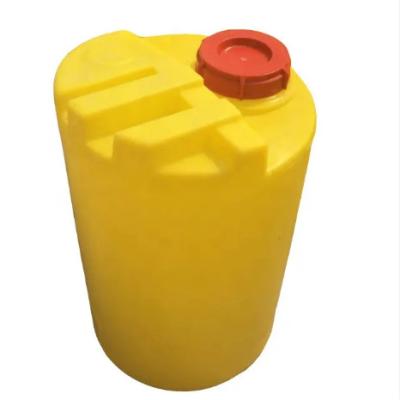 China LLDPE Yellow Water Tank Square Round Dosing Box Rotary Plastic Moulding customized for sale