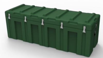 China Environmental Protection Plastic Turnover Box Rotoplastic Mold Green Plastic Tool Box for sale