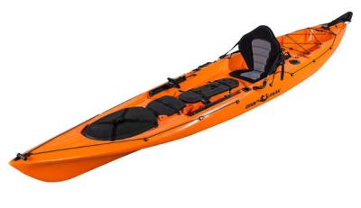 China OEM Rotomolding Custom Kayak 30 polegadas PE Sentar no topo Kayak Recreativo à venda