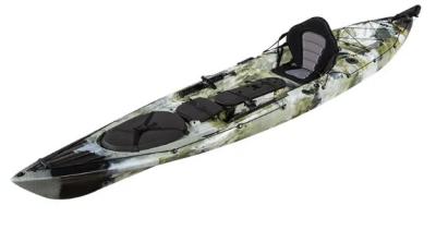 China 30 Inches Custom Kayak Recreational Roto Molding Kayak With Adjustable Footrests for sale